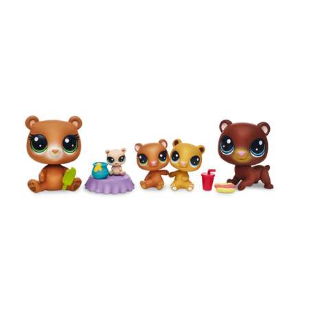 Набор игровой Littlest Pet Shop Большая семейка В9673