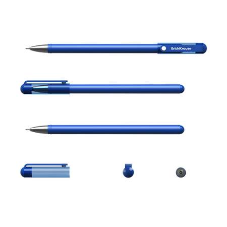 Ручка гелевая ErichKrause G Soft синий 1 шт