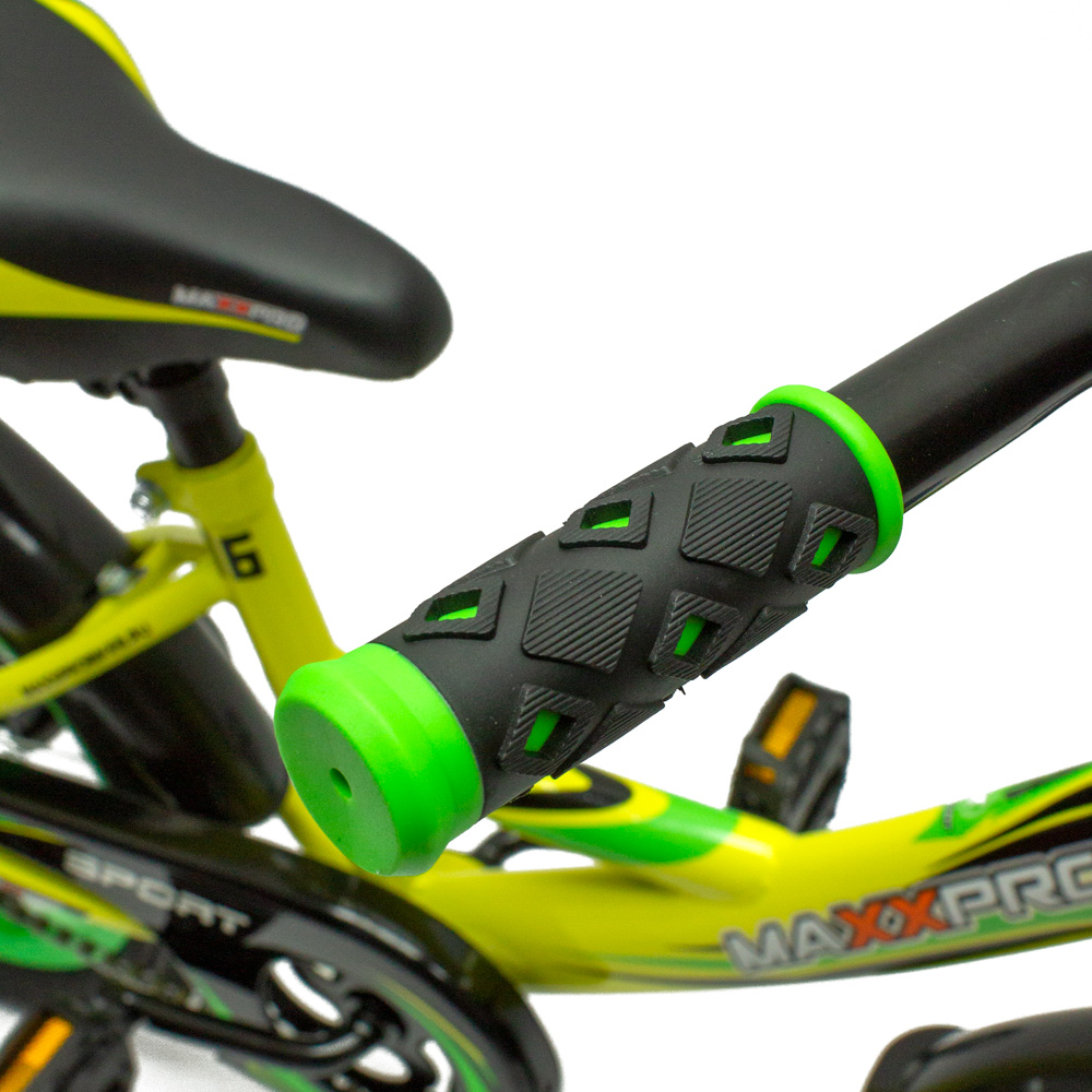 Велосипед MAXXPRO Sport-16-2 желто-зеленый - фото 5