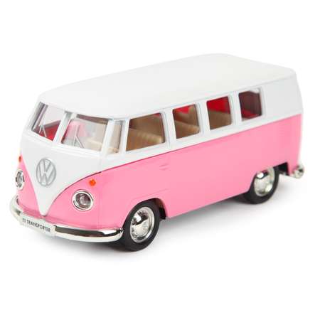 Машинка RMZ City Volkswagen Samba Bus Розовый