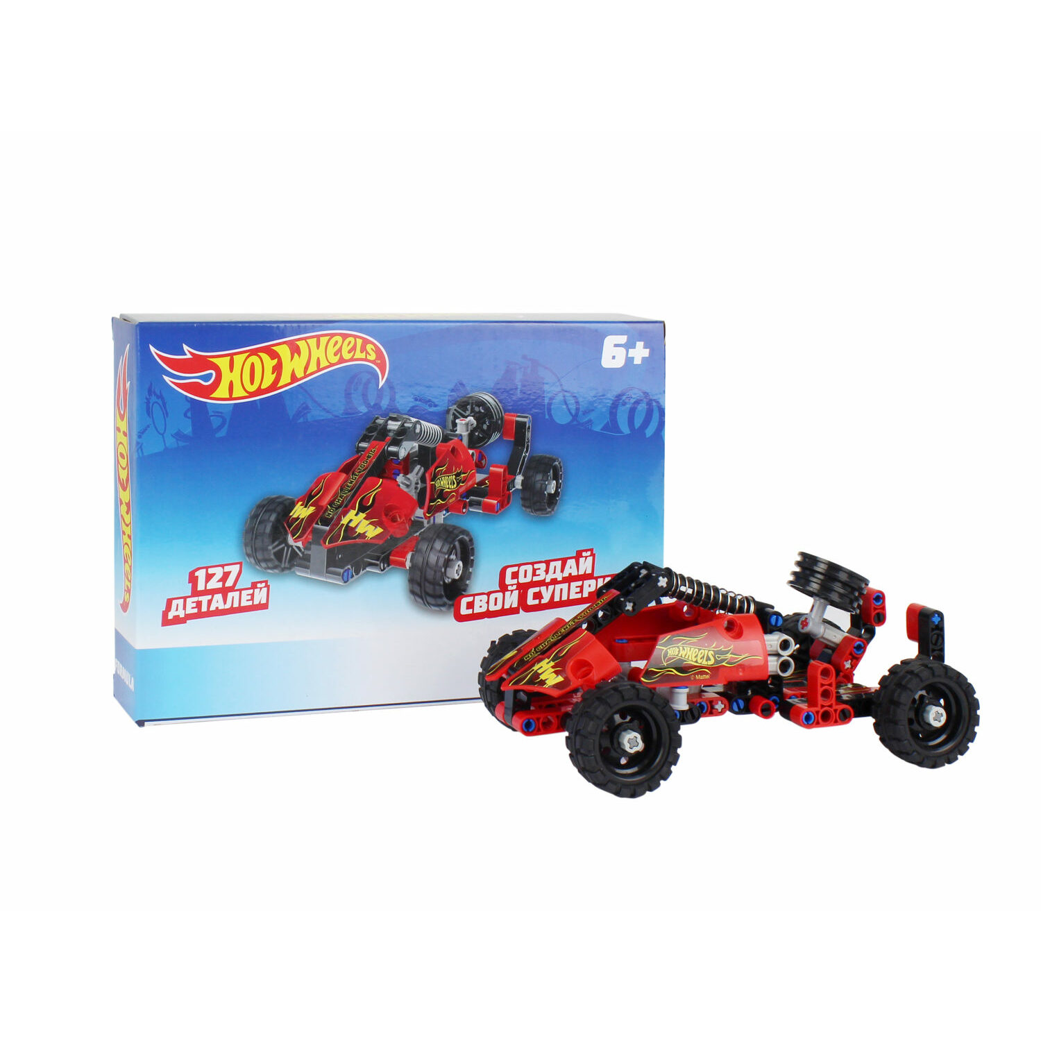 Конструктор Hot Wheels Formula 127 деталей - фото 4