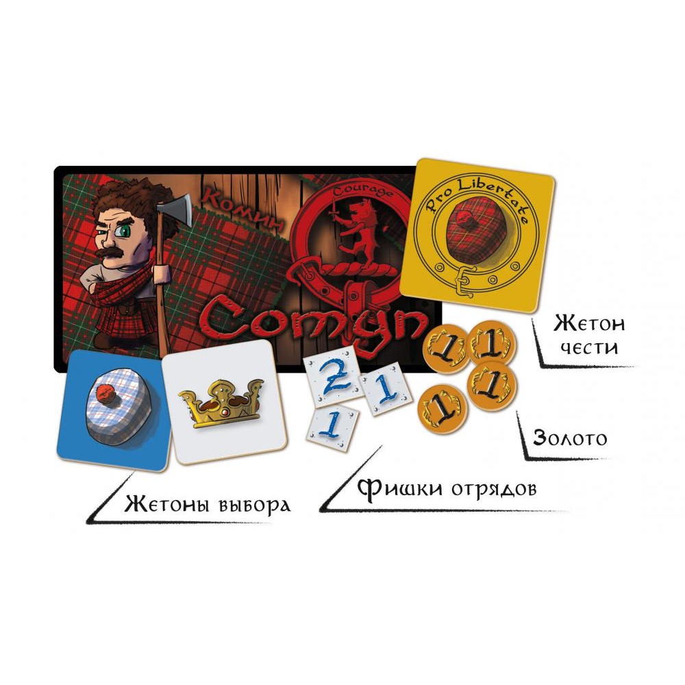 Настольная игра СЕРИЯ ПРАВИЛЬНЫЕ ИГРЫ За Шотландию! - фото 3