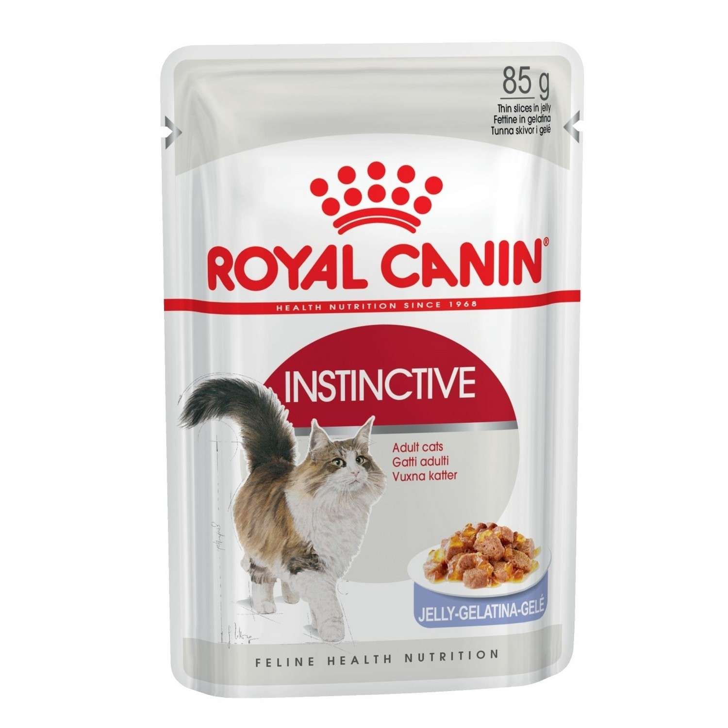 Корм влажный для кошек ROYAL CANIN Instinctive 85г желе пауч 77848 - фото 2