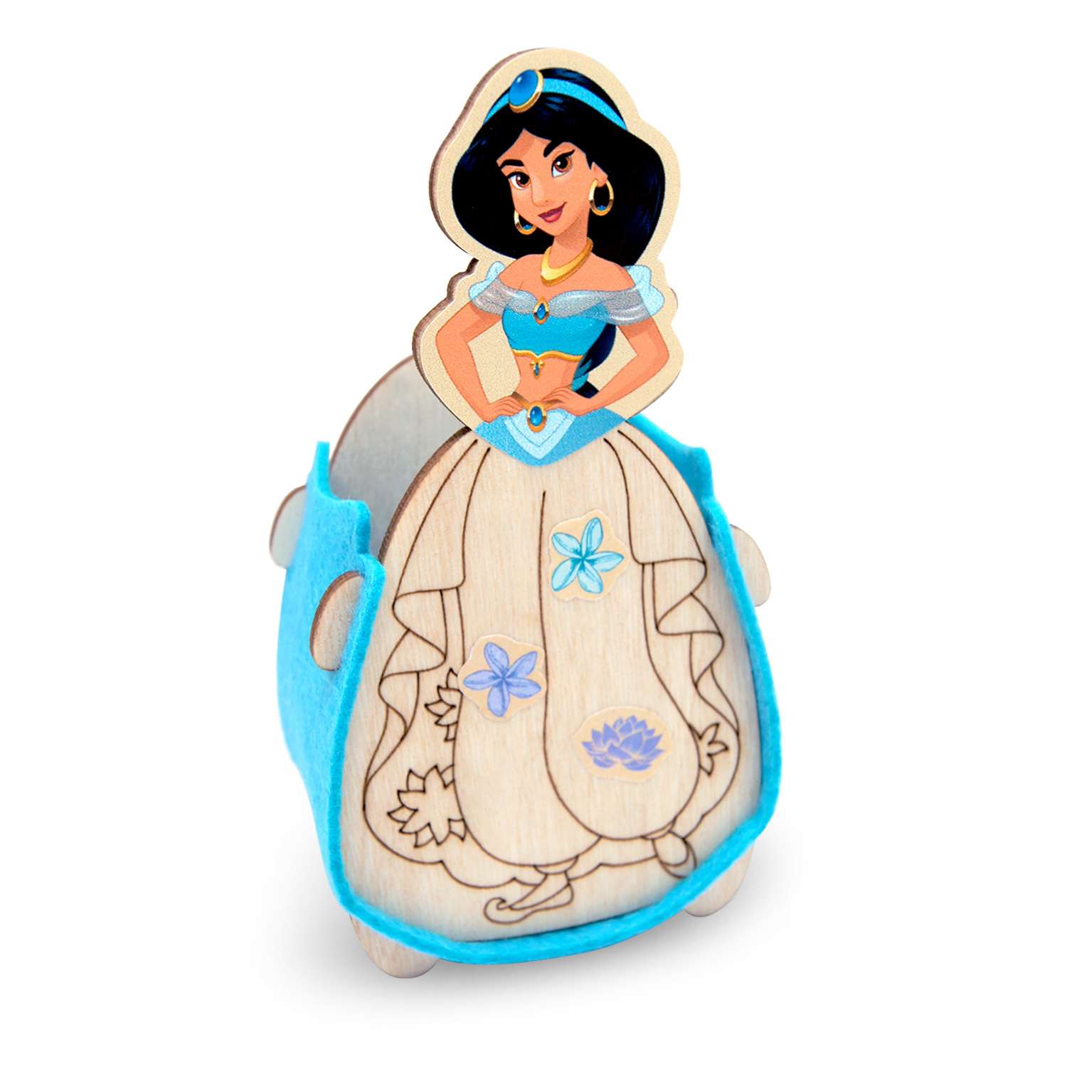 Набор для творчества IQ Format Принцессы Disney Карандашница Жасмин 67820 - фото 1