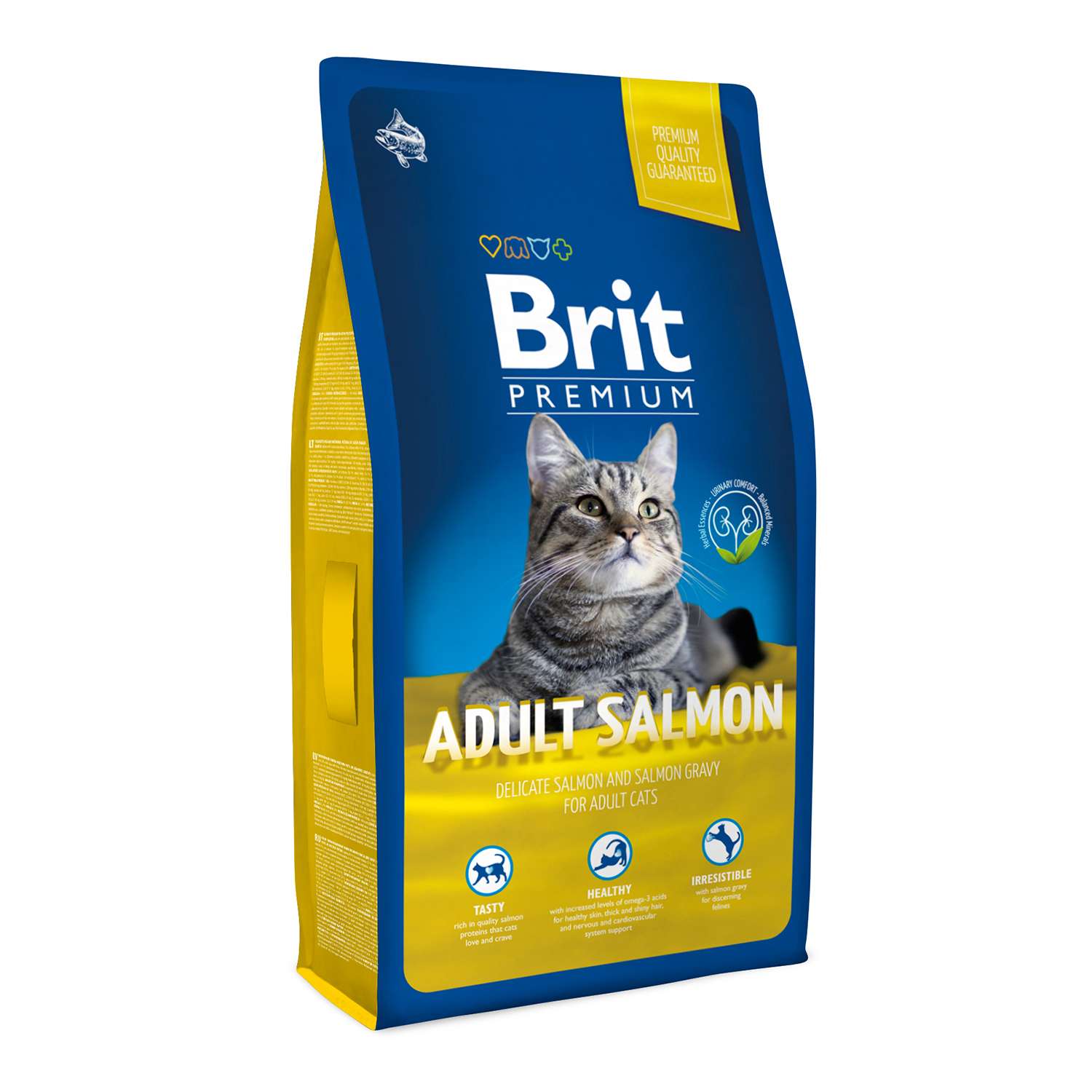 Корм для кошек Brit Premium 8кг лосось - фото 1