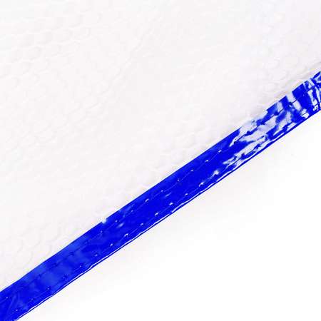 Надувной гамак для плавания Solmax синий 125х70 см