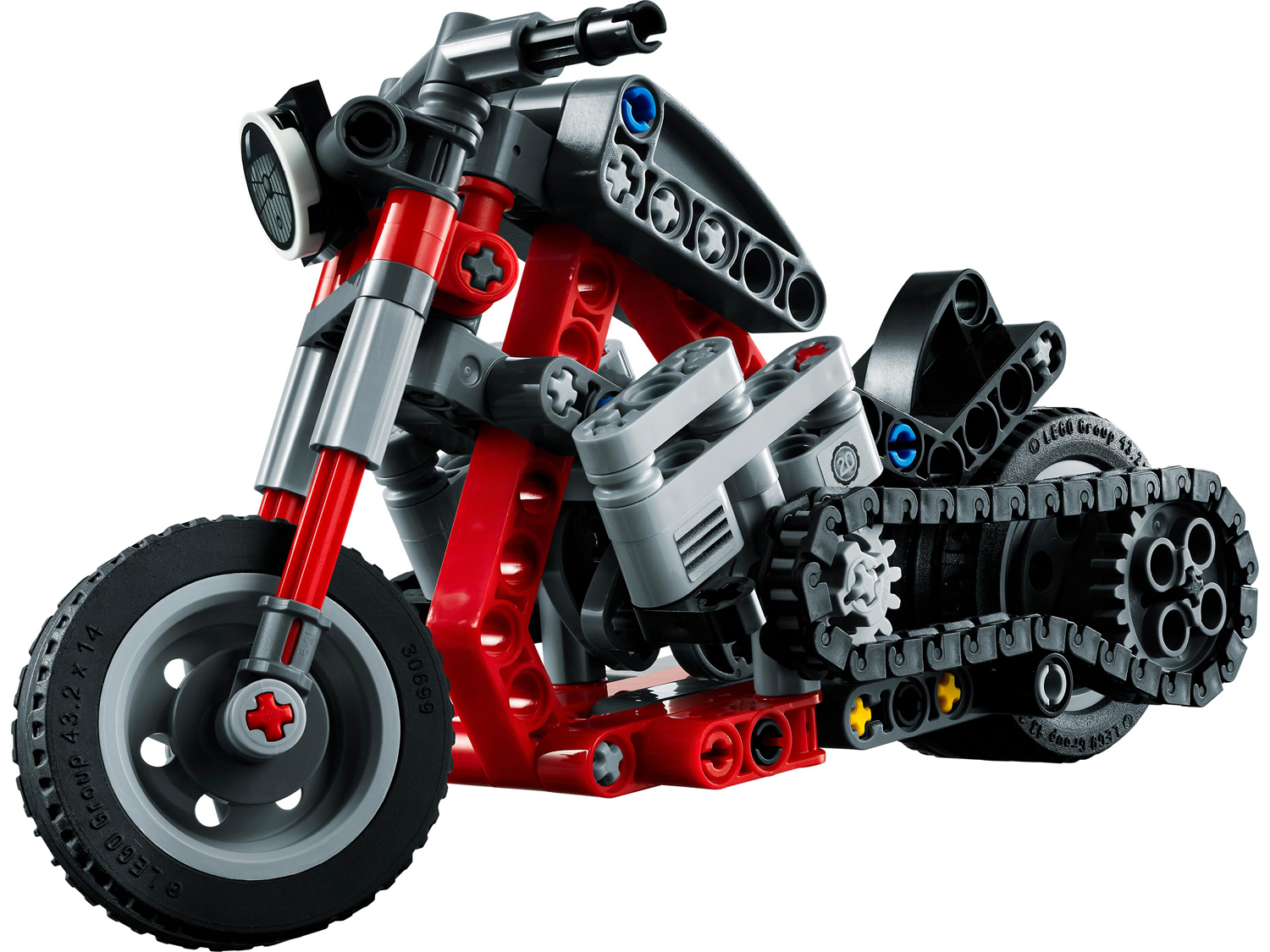 Конструктор детский LEGO LEGO Technic Мотоцикл 42132 - фото 5