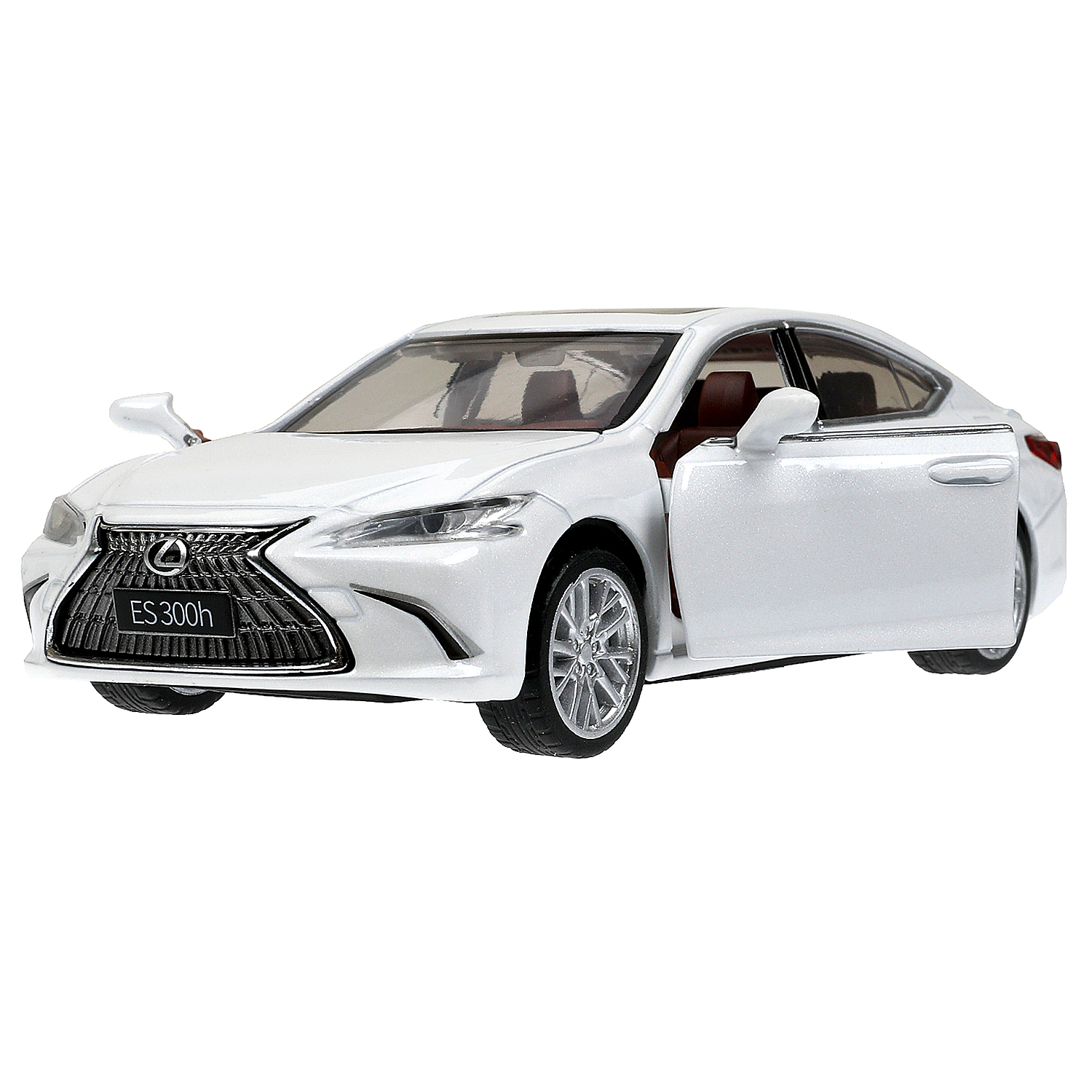 Автомобиль Технопарк Lexus ES300h 1:32 белый 380124 - фото 5