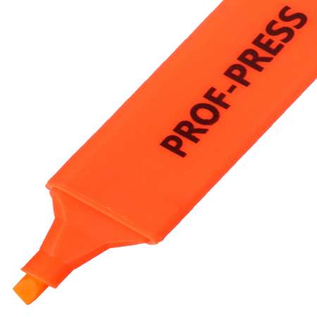 Набор текстовыделителей Prof-Press оранжевый 2-5 мм
