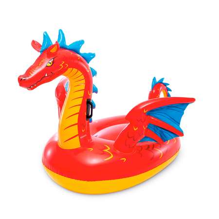 Игрушка надувная для плавания Intex Дракончик 198х173 см красный