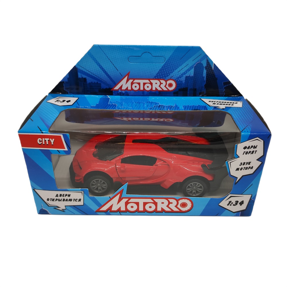 Автомобиль Motorro 1:32 инерционный HL1114-1 - фото 5