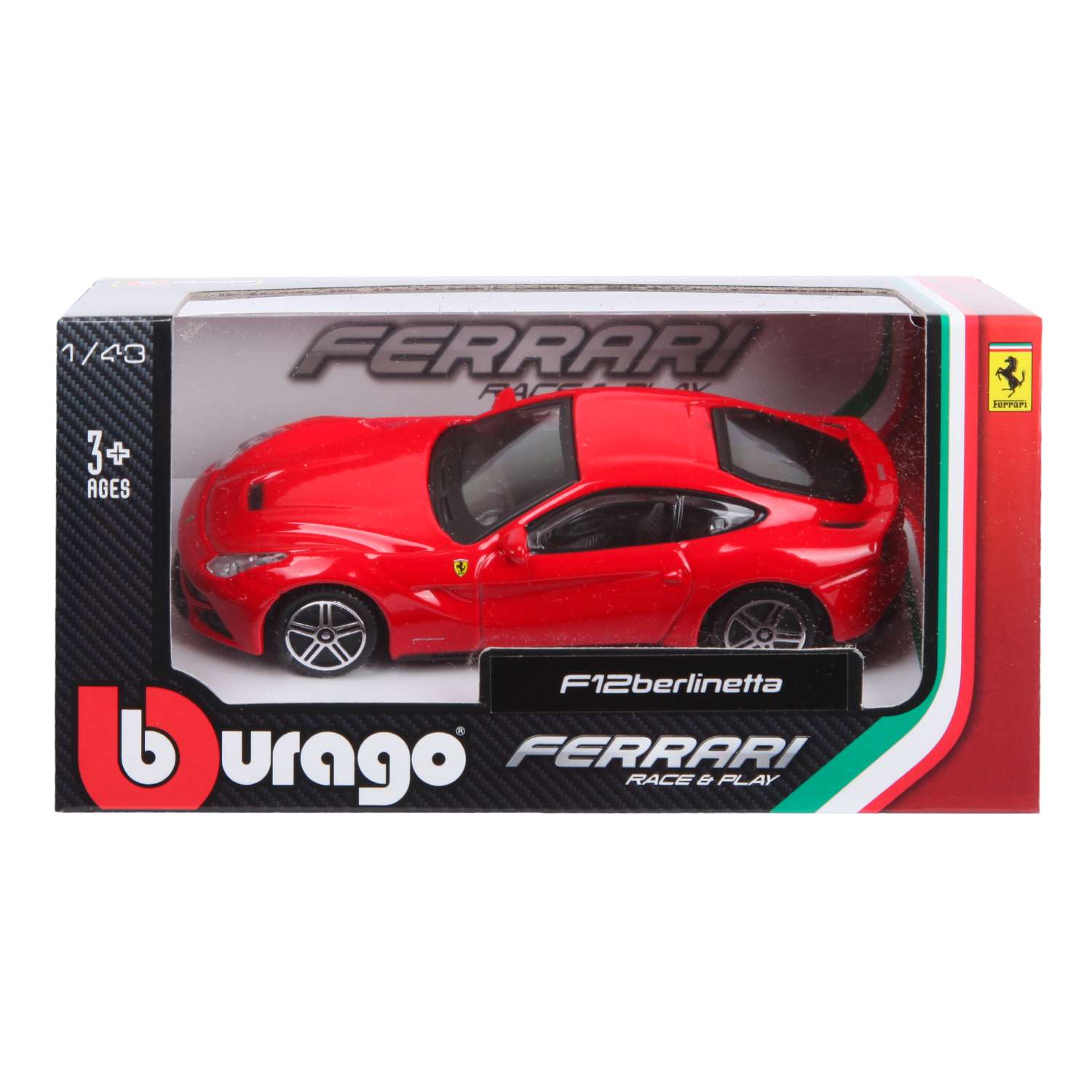 Машина BBurago 1:43 2013 Ferrari Berlinetta 18-31095W 18-31095W - фото 2