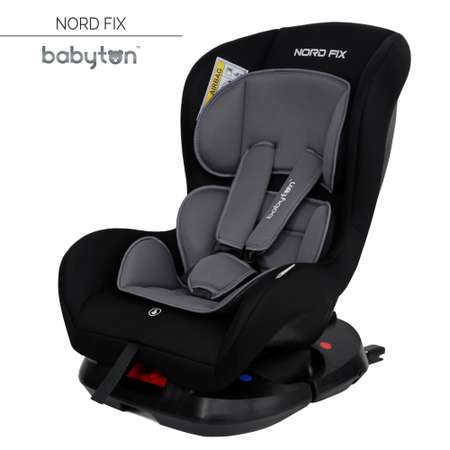 Автокресло Babyton Nord Fix Black-Grey Isofix 0+/1 (0-18 кг)