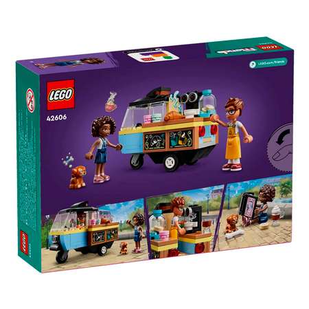 Конструктор детский LEGO Friends Мобильная тележка-пекарня 42606
