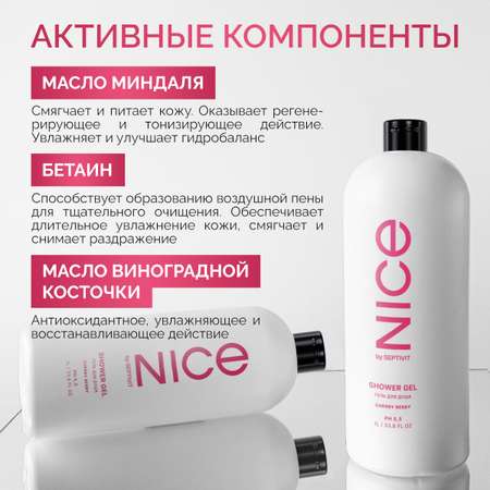 Гель для душа NICE by Septivit Cherry Berry 1л