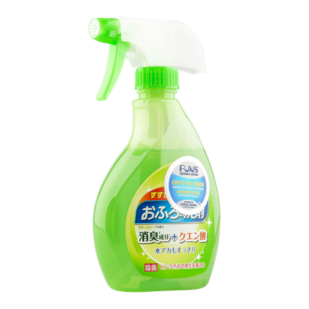 Спрей чистящий FUNS для ванной комнаты с ароматом свежей зелени 380 мл