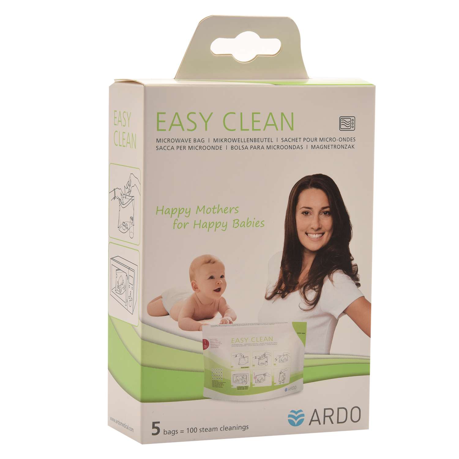 Пакеты для стерилизации и хранения ARDO EASY CLEAN 5 шт. - фото 1
