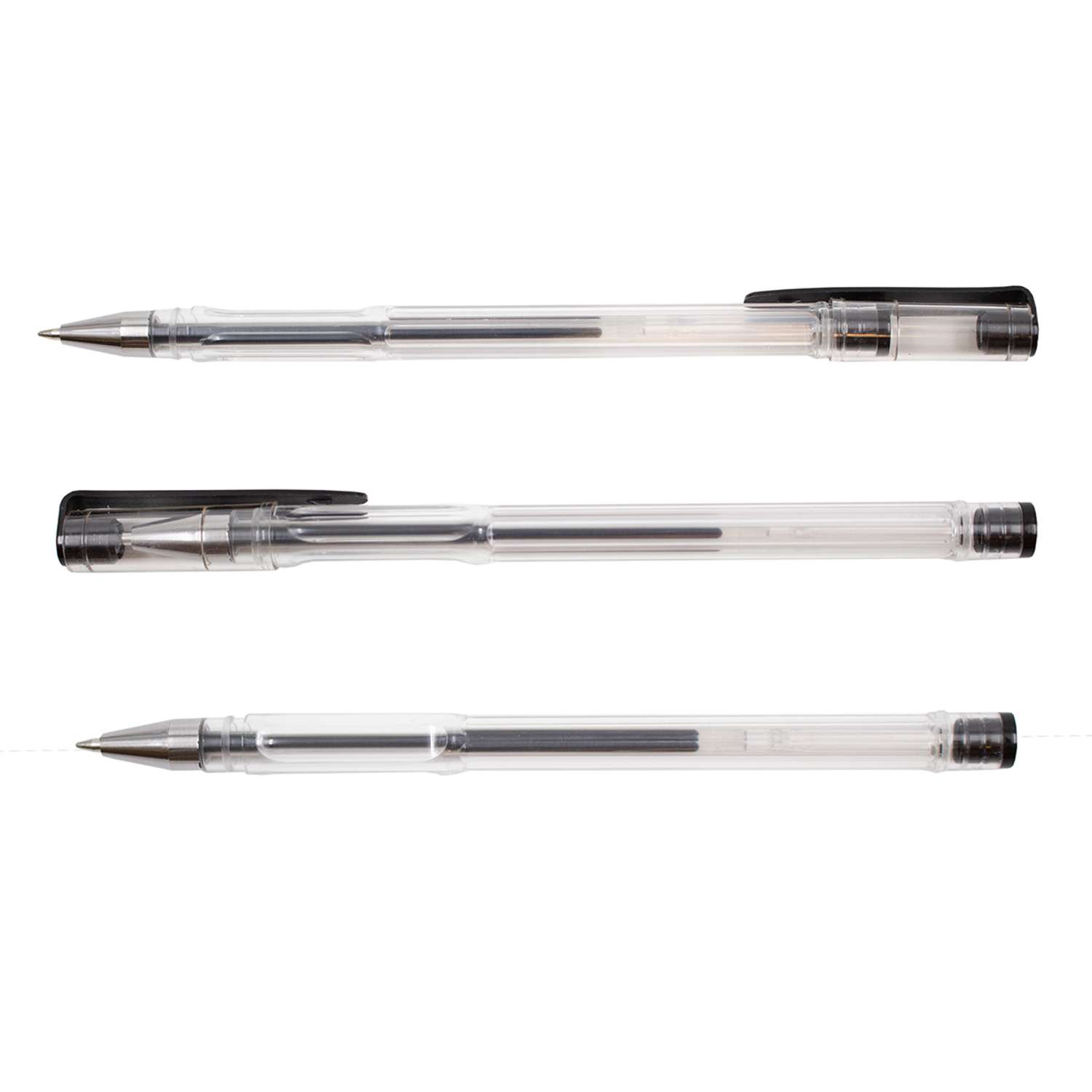 Ручка гелевая CENTRUM для каллиграфии рисования и письма с металлическим наконечником 0.7 мм черная - фото 2