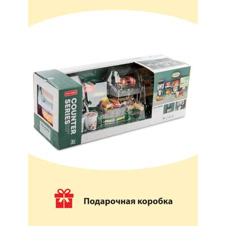 Игровой набор Veld Co касса, прилавок, продукты, кофемашина