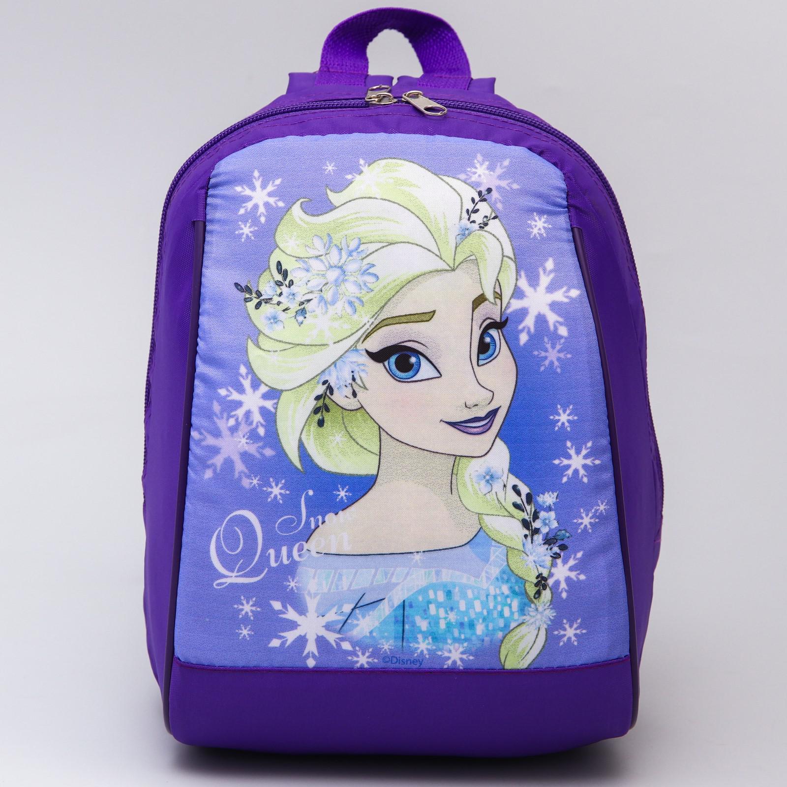 Рюкзак Disney Холодное сердце на молнии сиреневый - фото 2