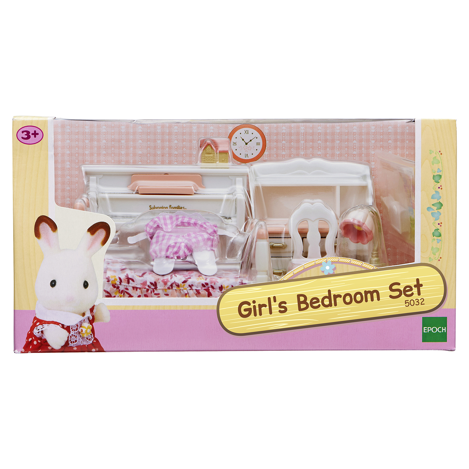 Набор Sylvanian Families Детская комната, бело-розовая (5032) - фото 4