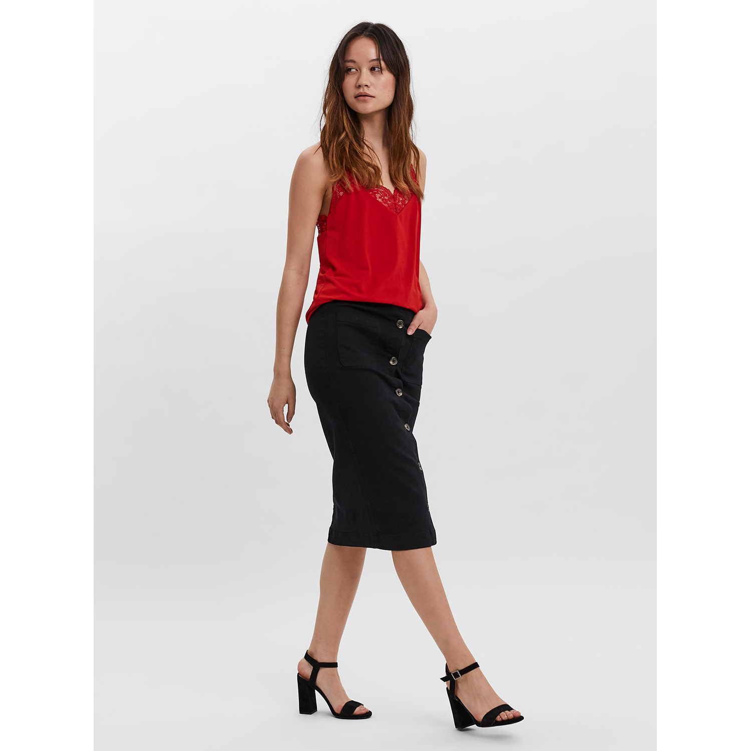 Юбка VERO MODA 10249070/Black - фото 2