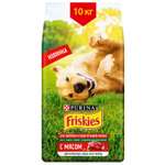 Сухой корм для собак Friskies 10 кг мясо (полнорационный)