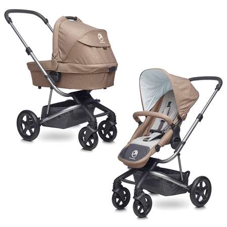 Коляска 2в1 Easywalker Harvey Soft +Кузов+адаптер высоты+органайзер Caramel