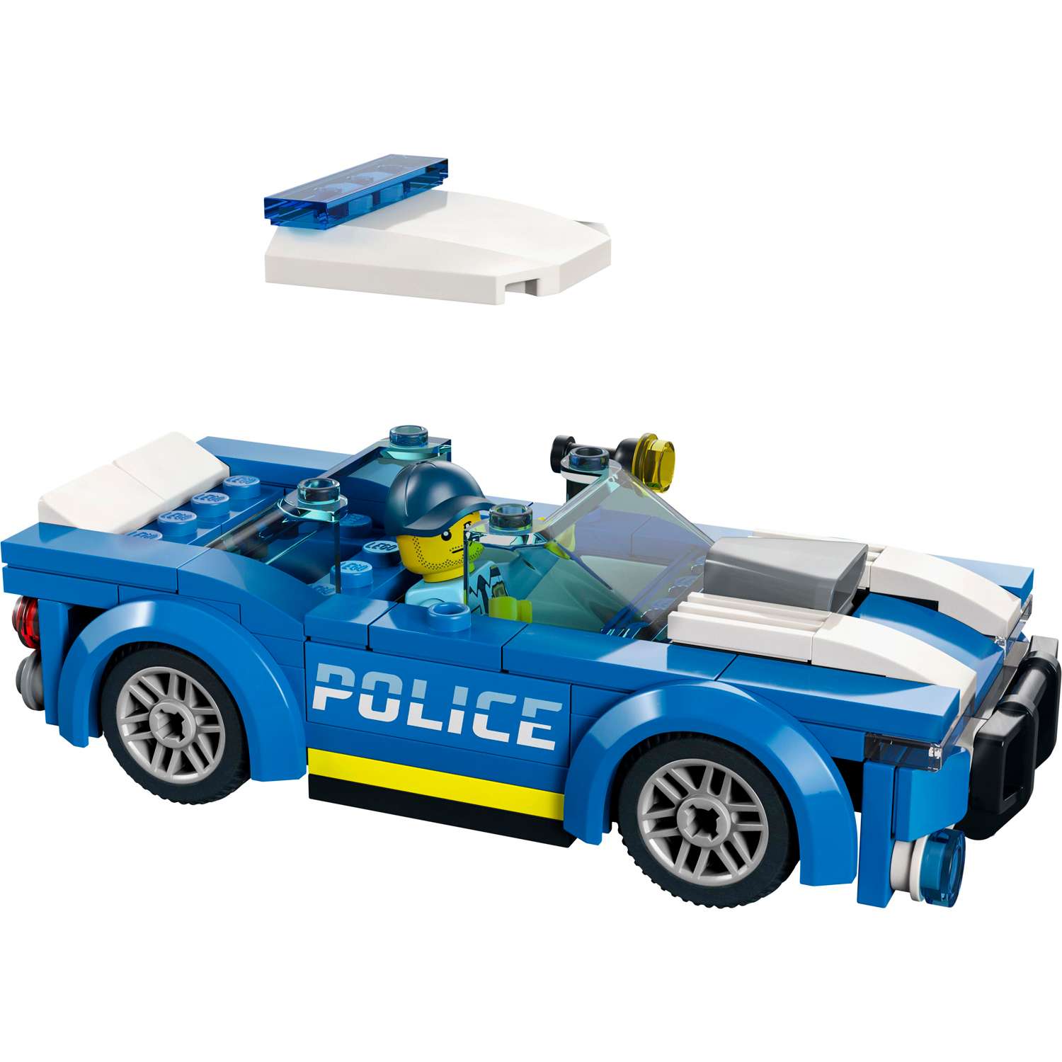 Конструктор детский LEGO City Полицейская машина 60312 - фото 10