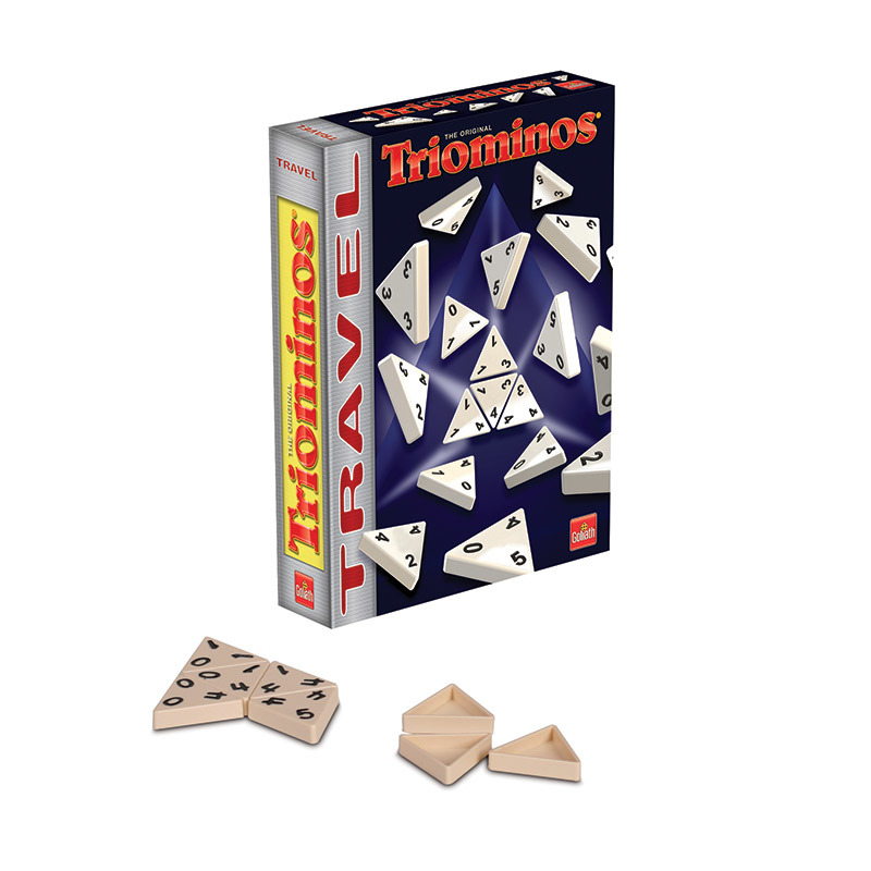 Настольная игра Goliath Triominos дорожная версия - фото 1