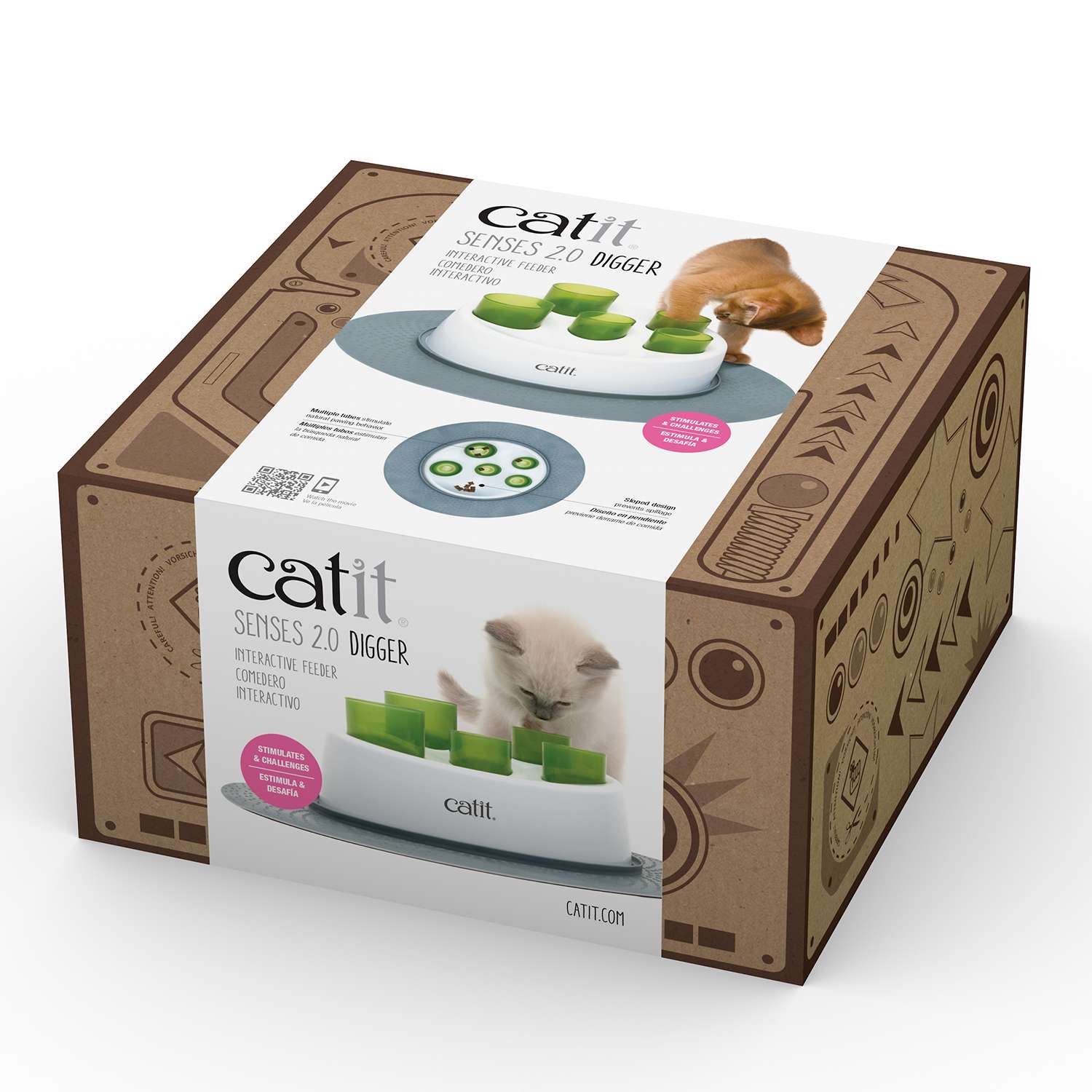 Кормушка для кошек Catit интерактивная - фото 10