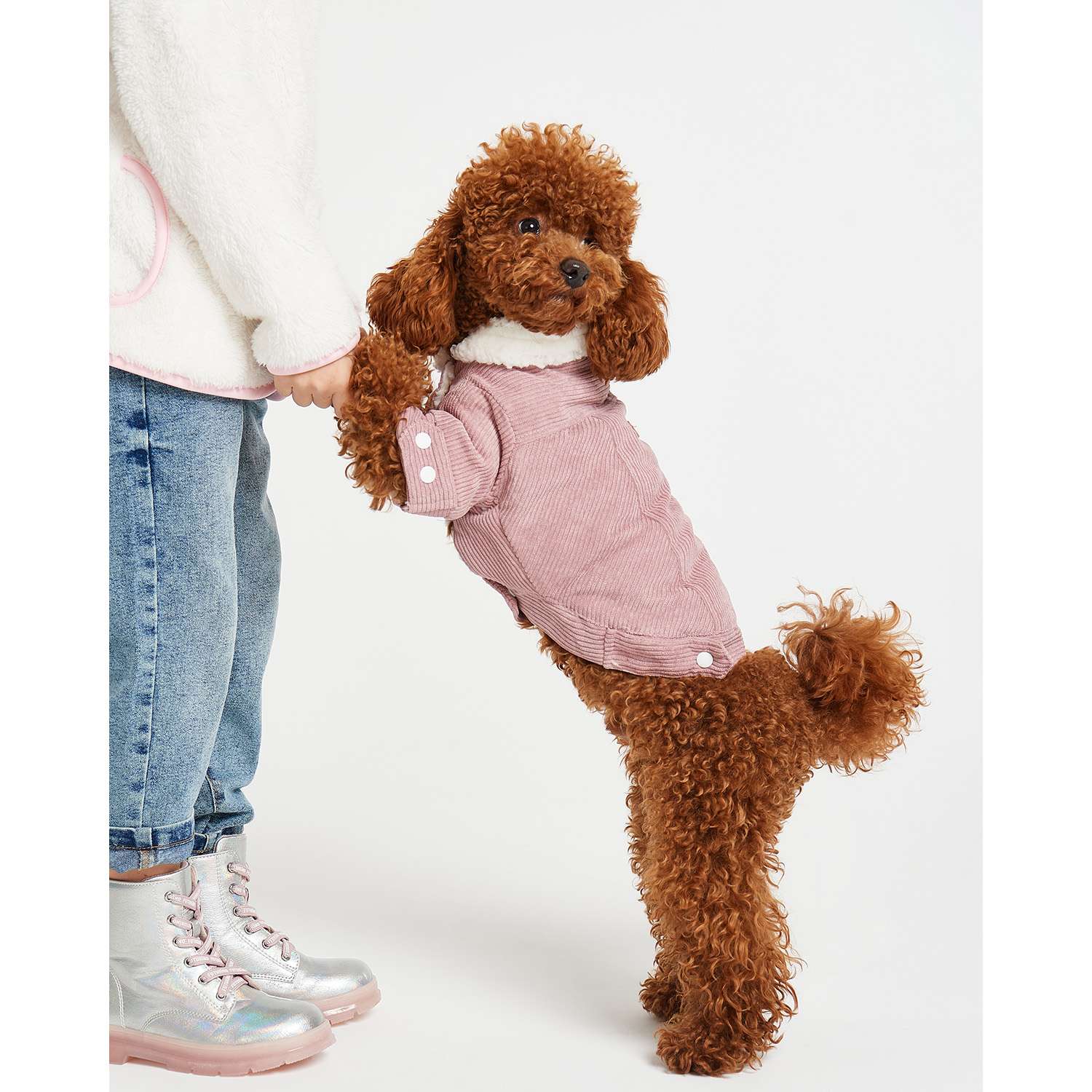 Куртка для собак Зоозавр розовая 25 - фото 11
