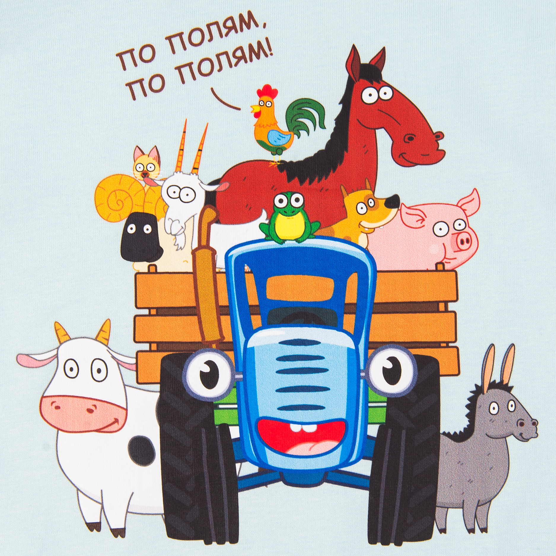 Футболка Синий трактор T-SHIRT-BT-ALL-BLU-M - фото 5