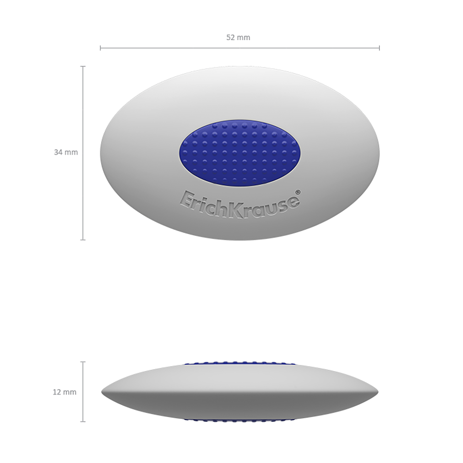 Ластик ErichKrause Smart Oval 45532 - фото 6