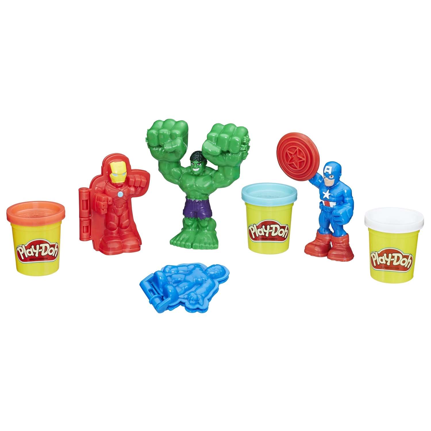 Набор игровой Play-Doh Герои Марвел E0375EU4 - фото 1