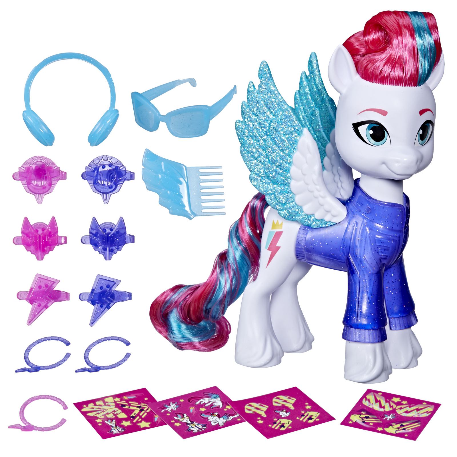 Набор игровой My Little Pony Сияющие прически Зипп F42825X0 купить по цене  499 ₽ в интернет-магазине Детский мир