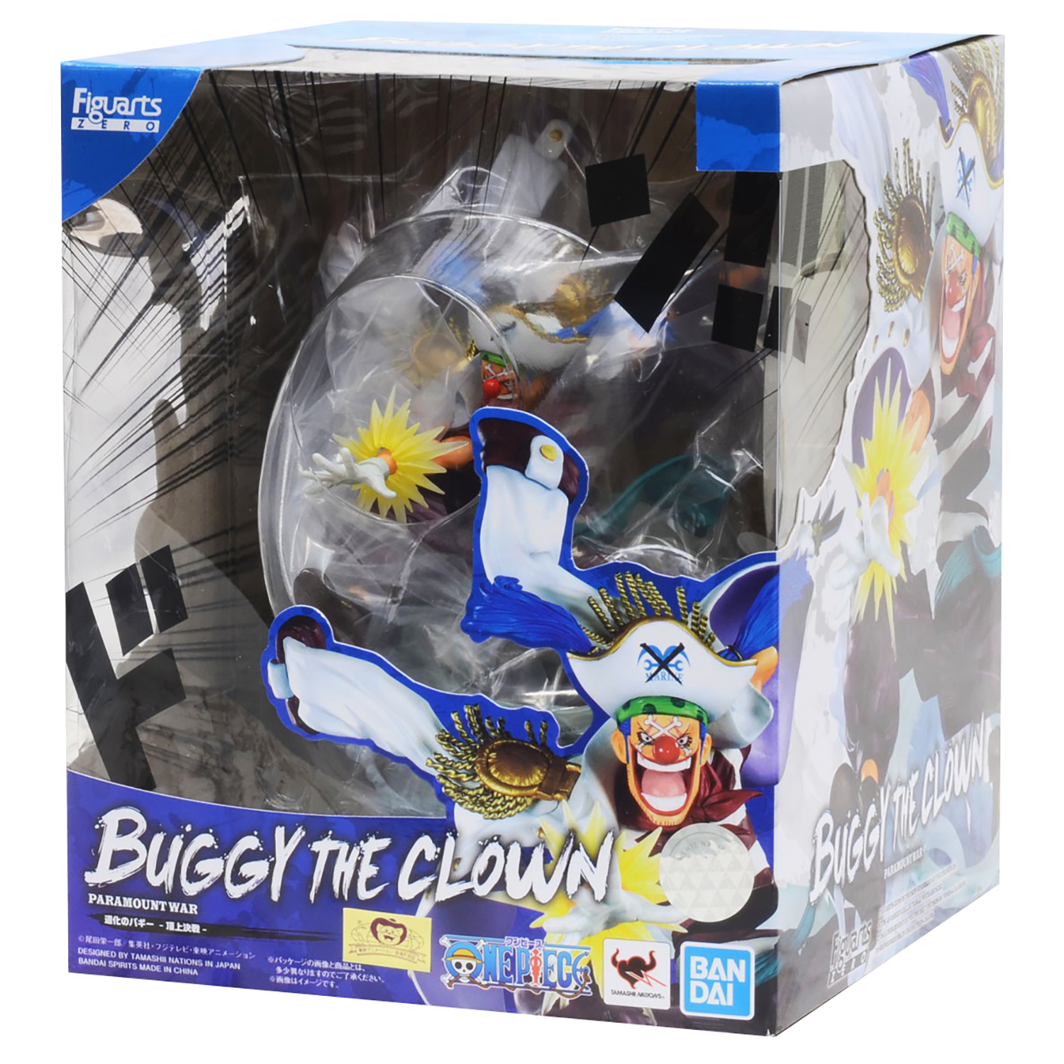 Фигурка BANDAI Figuarts Zero One Piece Buggy the Clown Battle of Marineford 595133 - фото 2