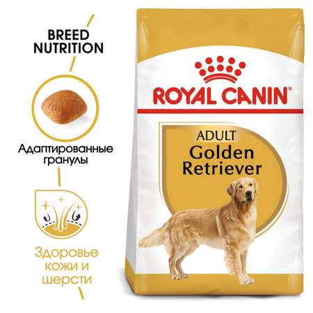 Корм для собак ROYAL CANIN Golden Retriever породы золотистый ретривер 3кг