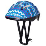 Защита Шлем BABY STYLE для роликовых коньков синий принт обхват 57 см