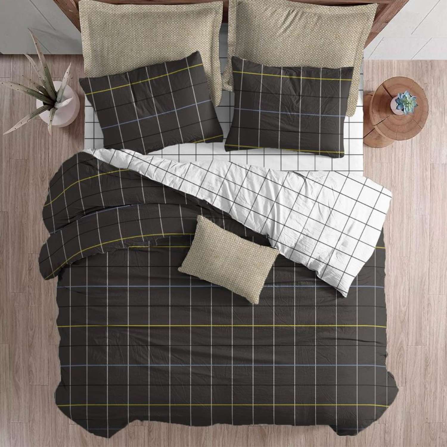 Комплект постельного белья lagom Питео 2-спальный макси наволочки 70х70 - фото 3