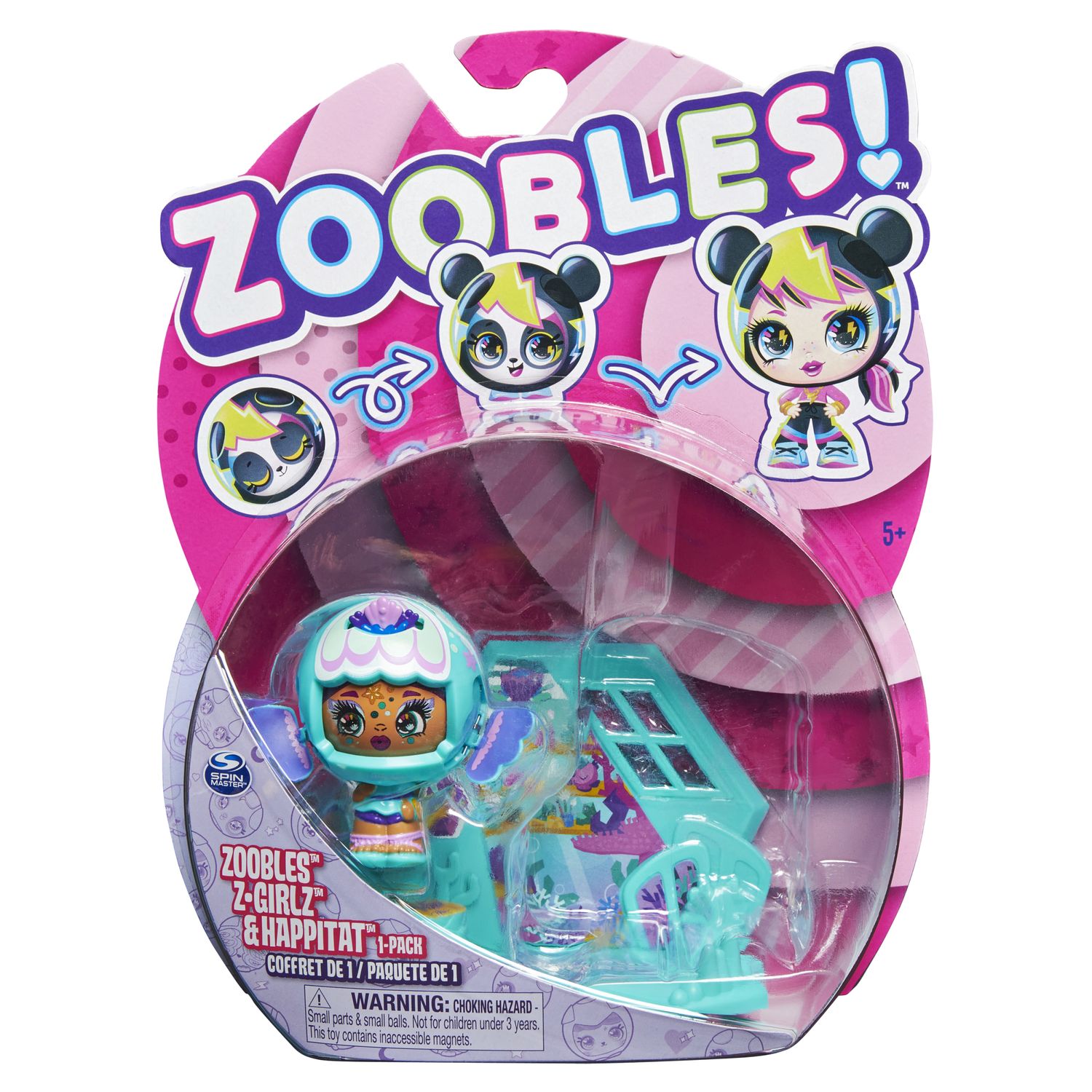 Набор игровой ZOOBLES Малышка ЗУ Рыбка 6061365/20134942 - фото 2