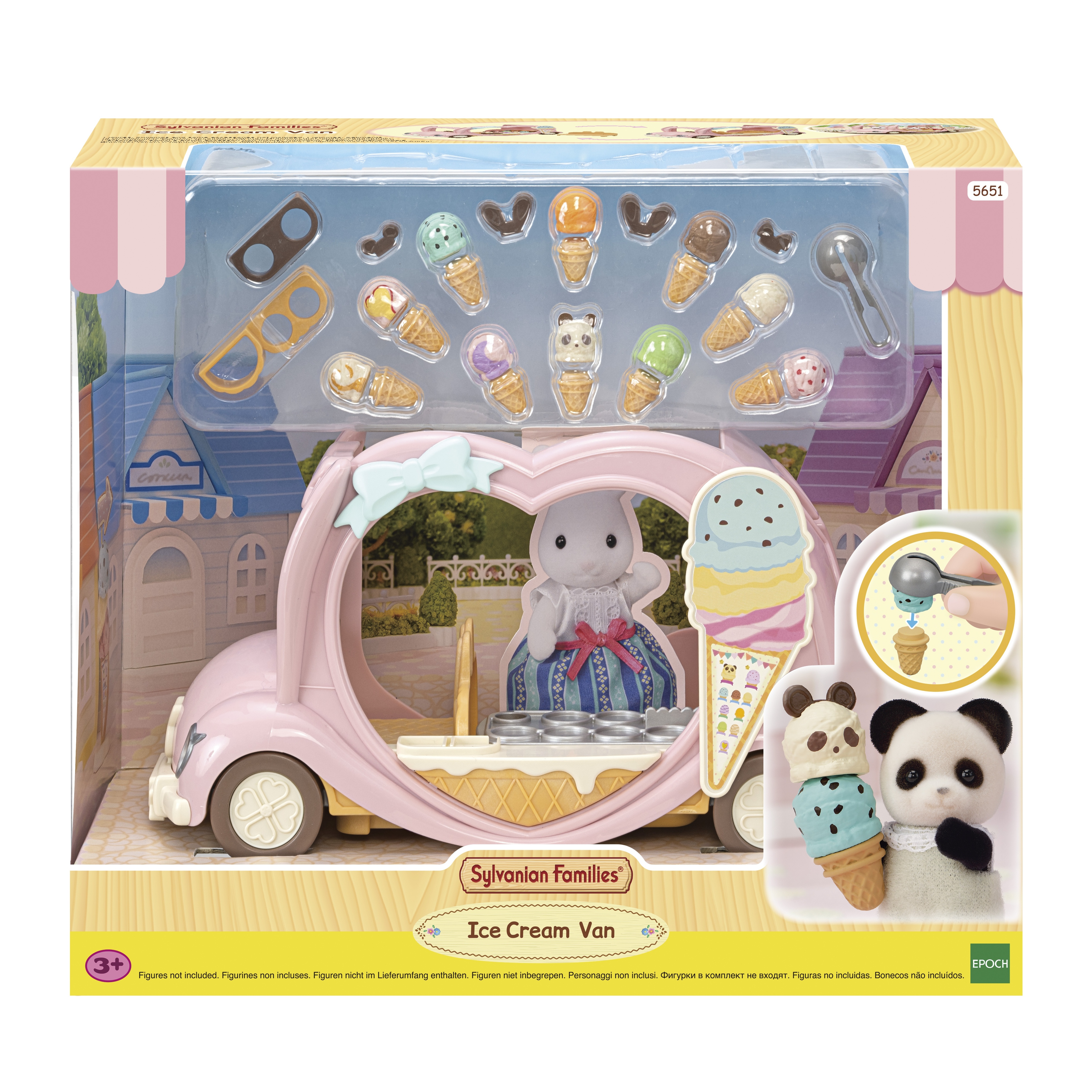 Набор Sylvanian Families Фургончик с мороженым 5651 5651 - фото 12