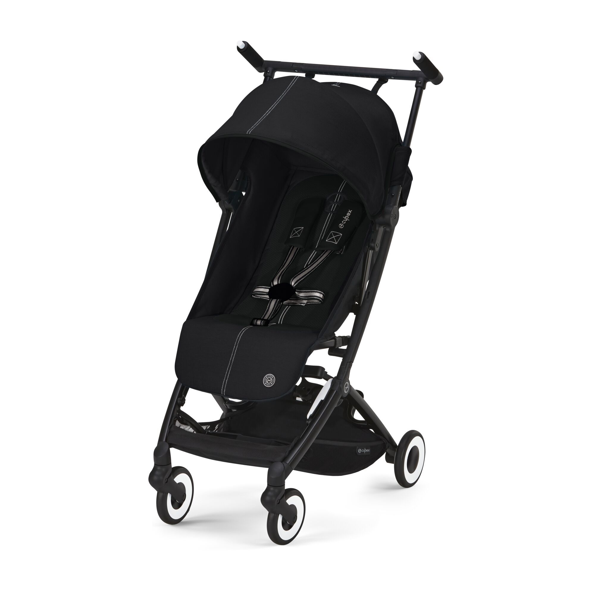 Коляска Cybex Libelle Moon Black с дождевиком - фото 1