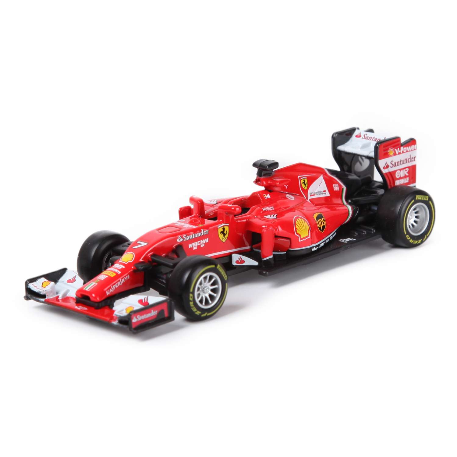 Машина BBurago 1:43 Ferrari Racing F14t 18-36801W 18-36801W - фото 1