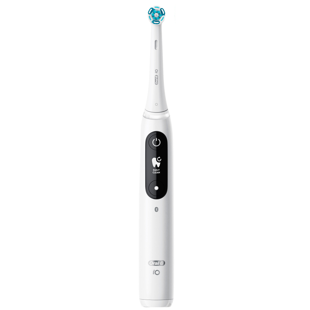 Электрическая зубная щетка ORAL-B iO 7 DUO Black Onyx White Alabaster - фото 5