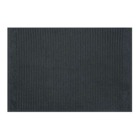 Махровое полотенце BRAVO Коврик полоска 50х70 серый