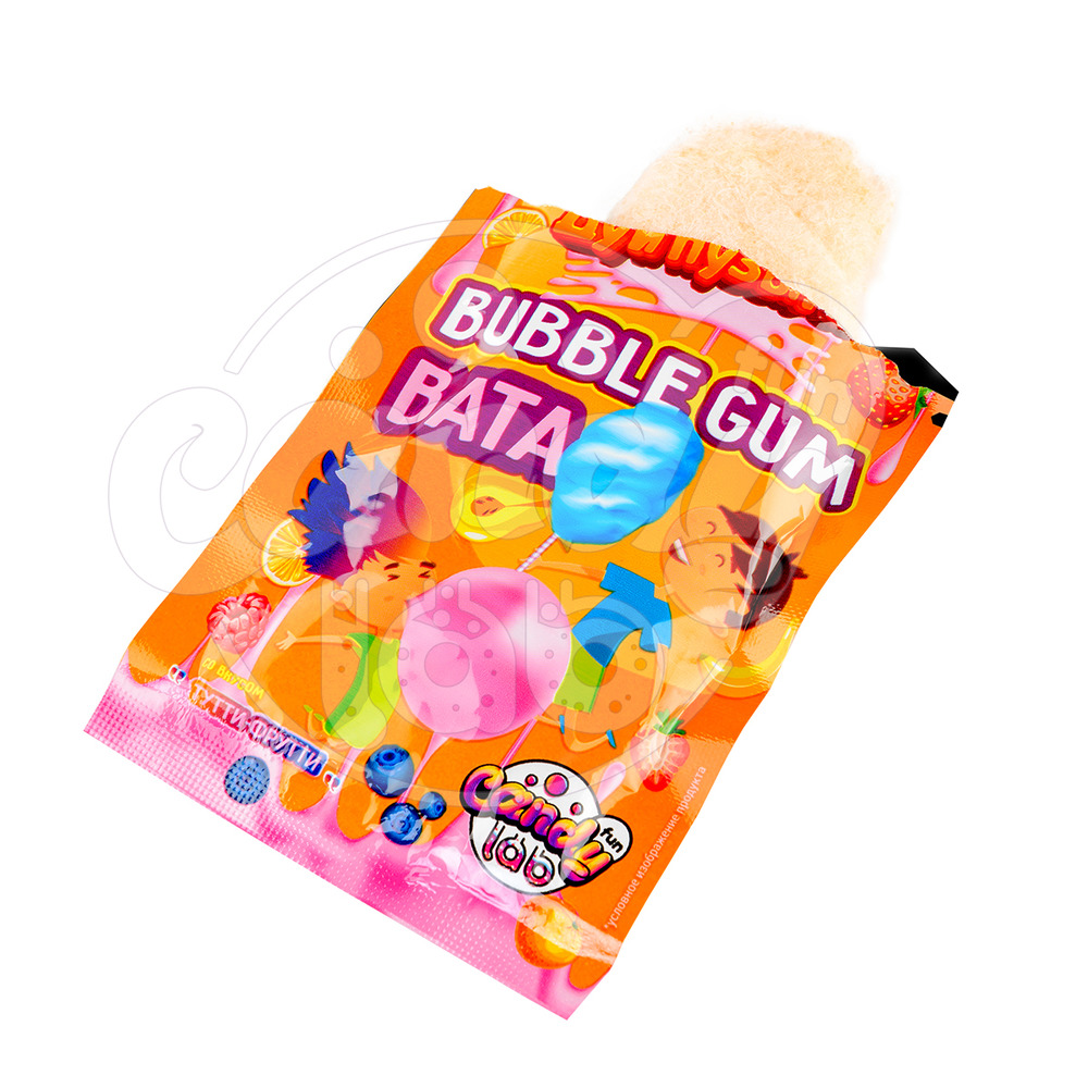 Жевательная резинка Fun Candy Lab ассорти вкусов Дуй пузырь! Bubble gum 24 шт по 5 грамм - фото 6