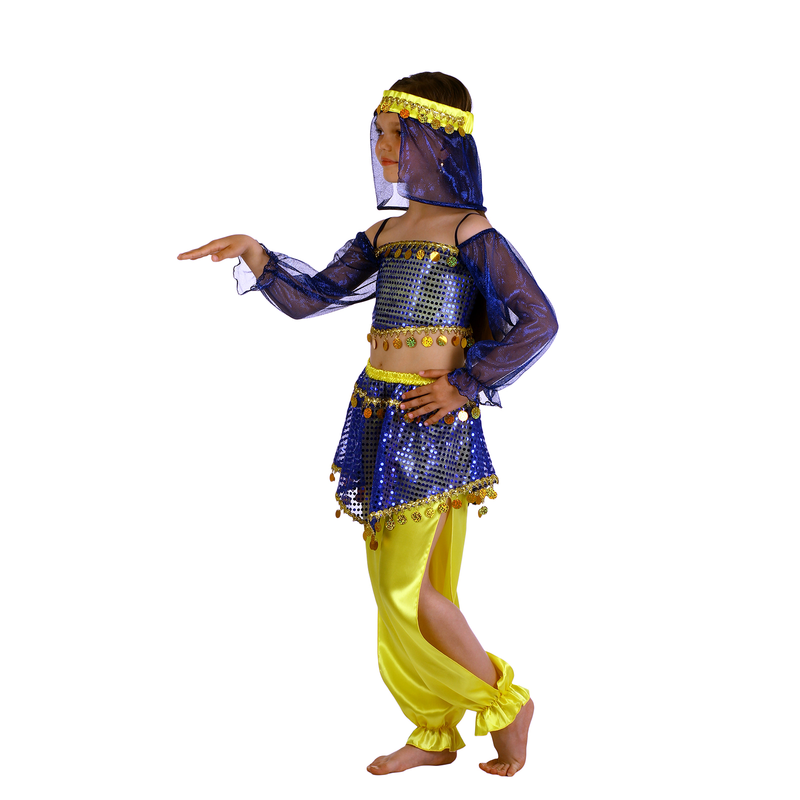 Карнавальный костюм Страна карнавалия Восточная красавица Шахеризада  размер 34 2466272 - фото 2