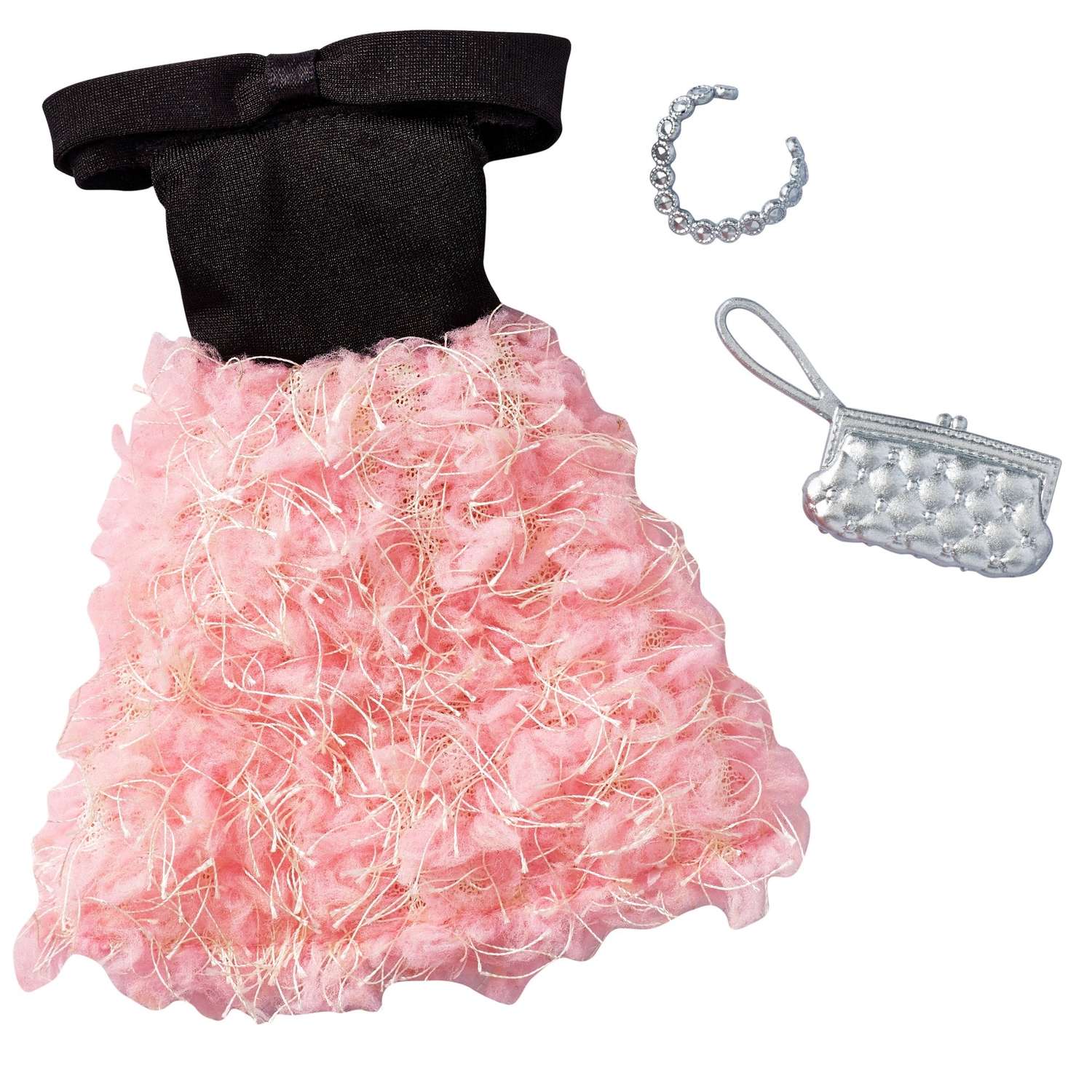 Одежда для кукол Barbie Универсальное праздничное платье DXB03 FCT22 - фото 1