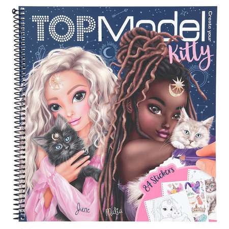 Альбом для раскрашивания TopModel by Depesche Kitty 0411663 TOPModel by Depesche